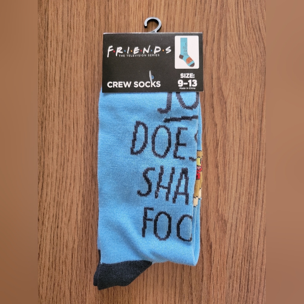 🥪Friends Joey Doesn't Share Food Socks